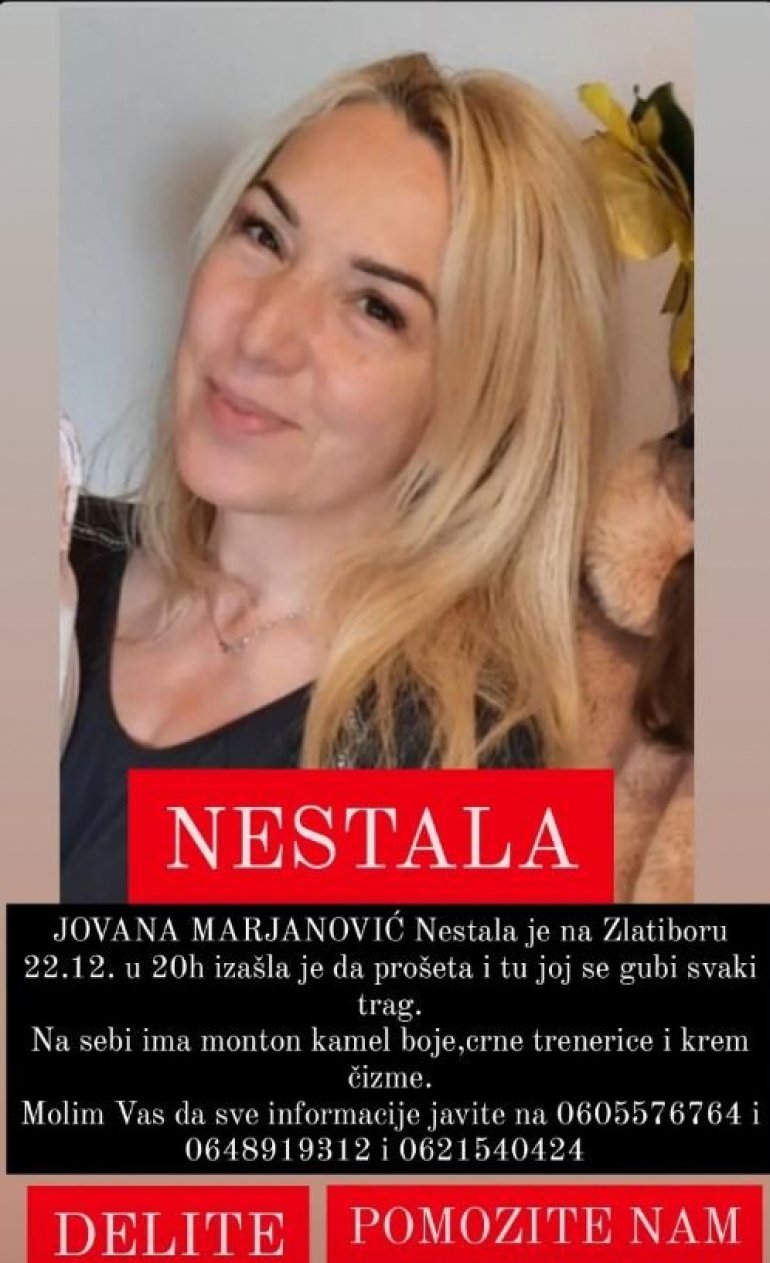 nestala jovana