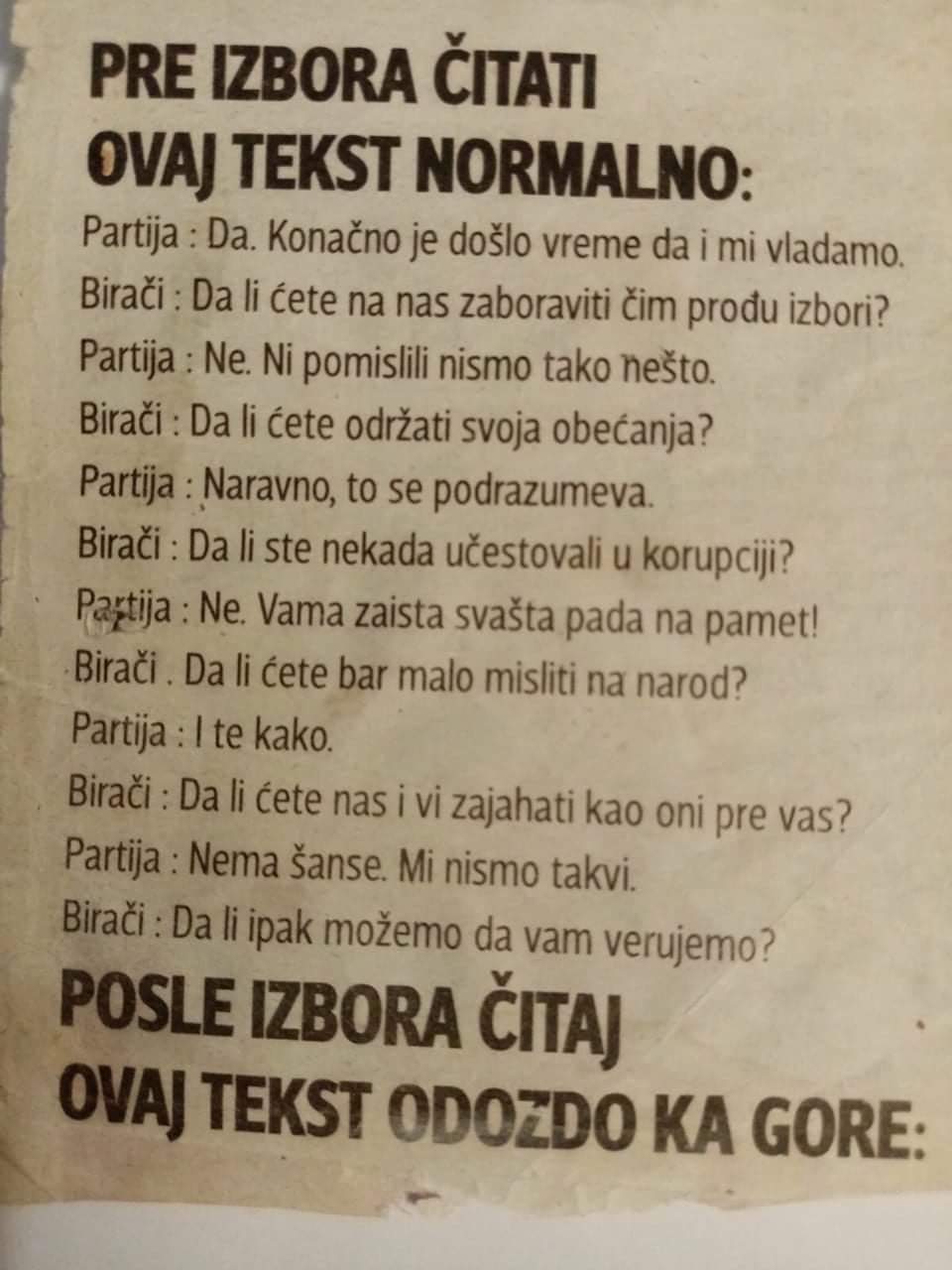 tekst izbori