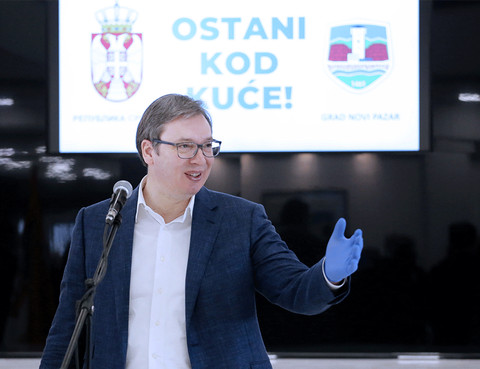 Vučić: Nema popuštanja policijskog časa i ne sme da ga bude