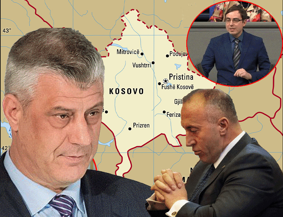 Nemački poslanik: Kosovo je mafijaška tvorevina kojom upravljaju <span style='color:red;'><b>ratni zločinci</b></span>