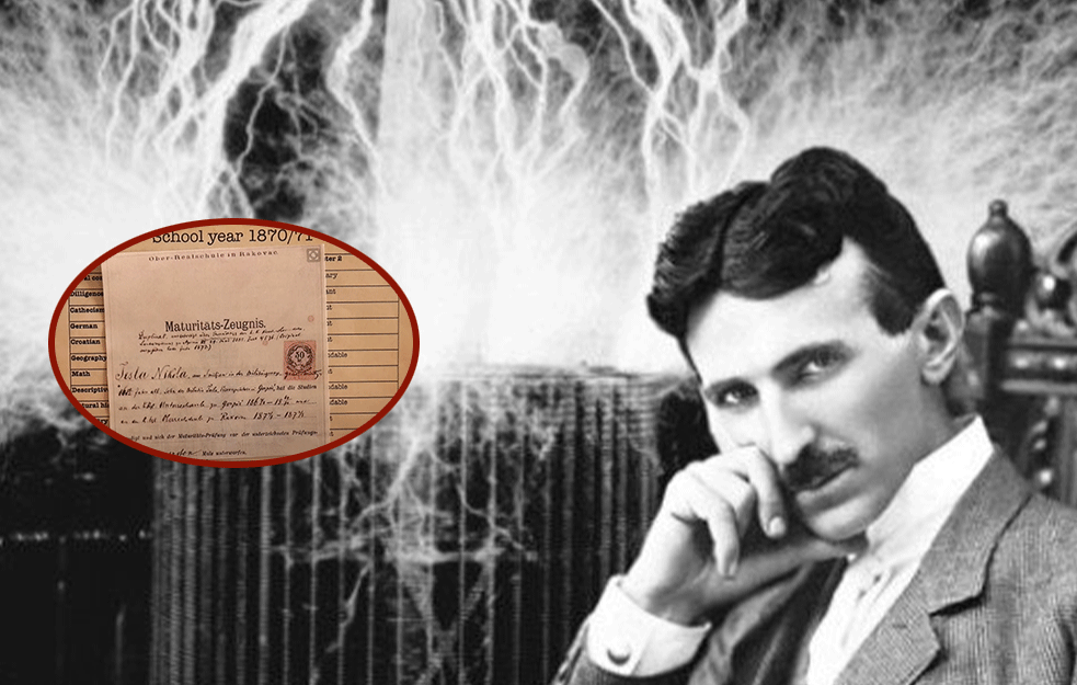 Najbolji među najboljima: Tesla u gimnaziji imao keca iz matematike! (VIDEO)