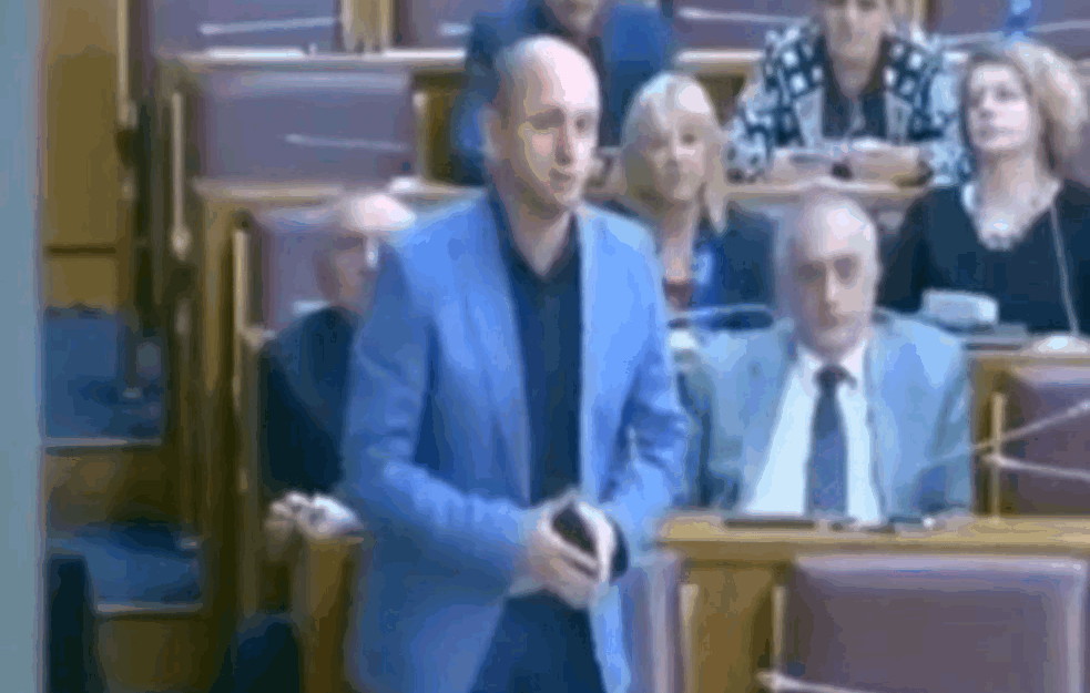 Knežević održao lekciju u parlamentu: 'Krivimo utakmicu Crvene zvezde i Partizana za koronu a mi izvozimo kokain u ceo svet'
