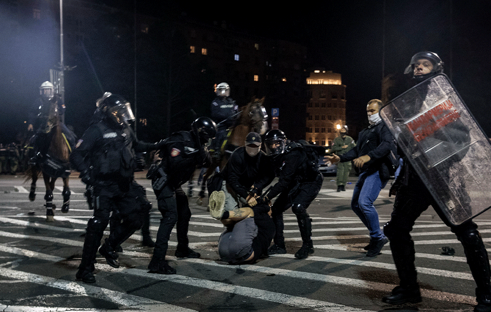 Sindikat policije traži od MUP: Hitno hapšenje provokatora!