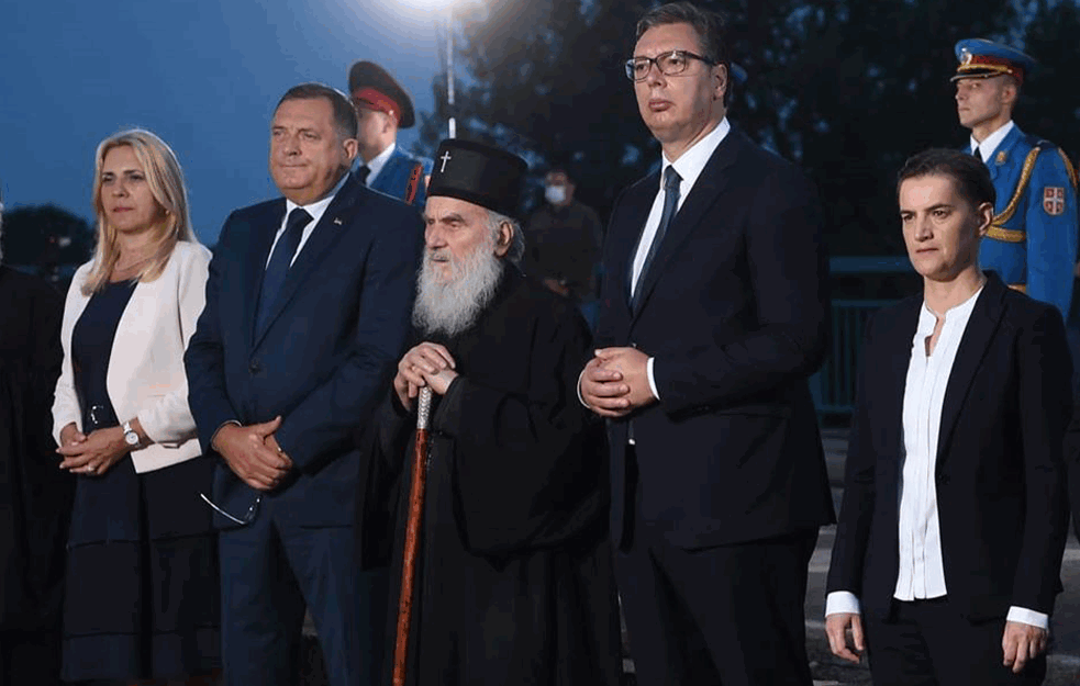Srpski državni vrh na obeležavanju etničkog čišćenja u akciji Oluja