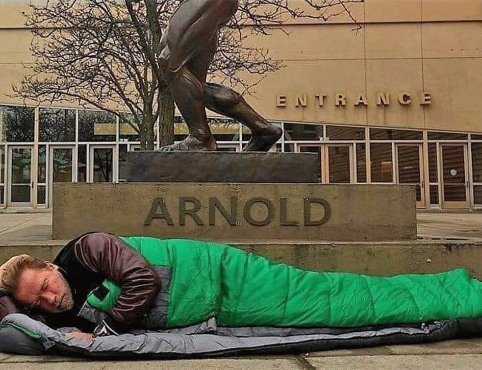 NIŠTA NIJE VEČNO: Arnold Švarceneger spava NA ULICI, kad se izgubi SLAVA svi vas ZABORAVE 
