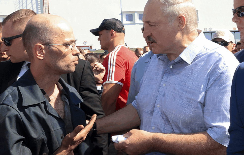 NASTAVLJA SE SAGA U MINSKU: Lukašenko među radnicima, OPOZICIJA PRED TELEVIZIJOM, čeka se RASPLET!