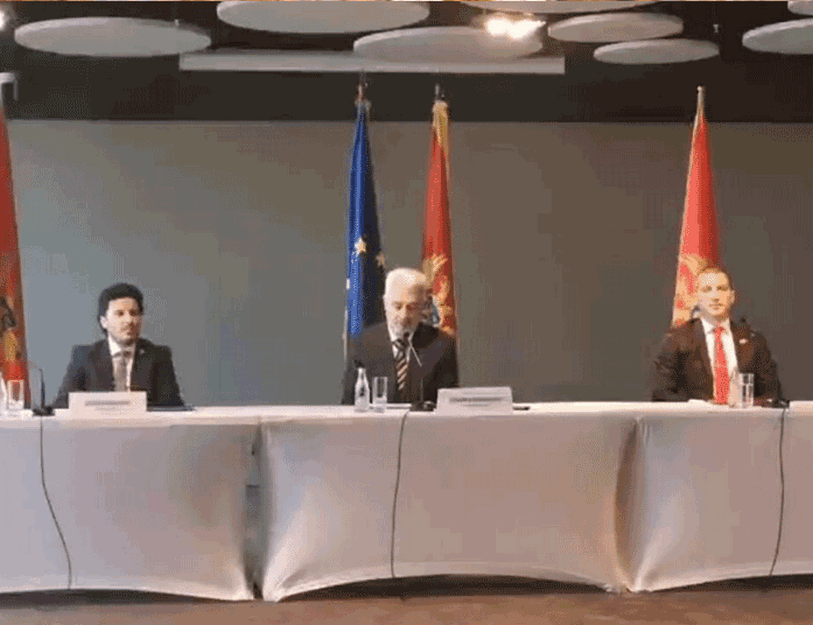 DRITAN, KRIVOKAPIĆ I BEČIĆ POTPISALI SPORAZUM O FORMIRANJU VLADE CG: Nema promene zastave i himne i nema povlačenja priznanja Kosova!