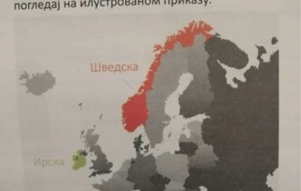  Šta zna dete gde je Švedska? Da li će knjige sa KATASTROFALNOM GREŠKOM biti povučene iz prodaje? 