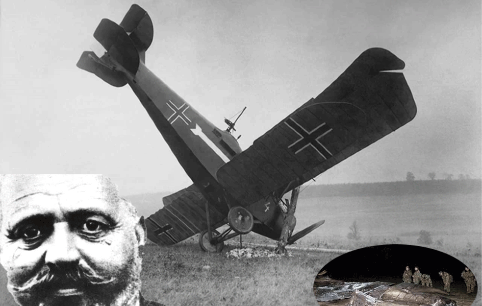 PRVI AVION u istoriji svetske ratne avijacije SRUŠIO SRBIN: Radoje Raka <span style='color:red;'><b>Ljuto</b></span>vac ŠOKIRAO NEMCE  