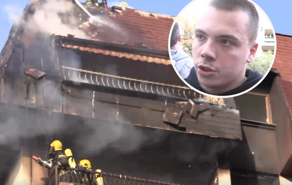 MOMCI KOJI SU SPASILI TINEJDŽERKU OD POŽARA POTREŠENI PRIZOROM: 'Dim joj je izlazio iz usta, tako nešto u životu nisam video!' (VIDEO)