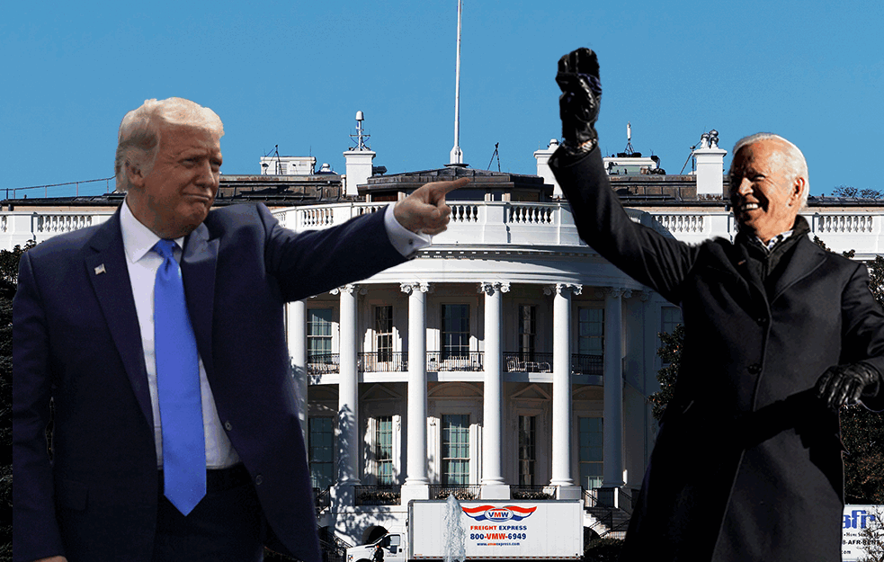 'AMERIKA UZBUĐENA' A <span style='color:red;'><b>KUBANAC</b></span> NA 'TRAMPOVIM LEĐIMA': Evo kako se proslavlja Bajdenova pobeda! (VIDEO)