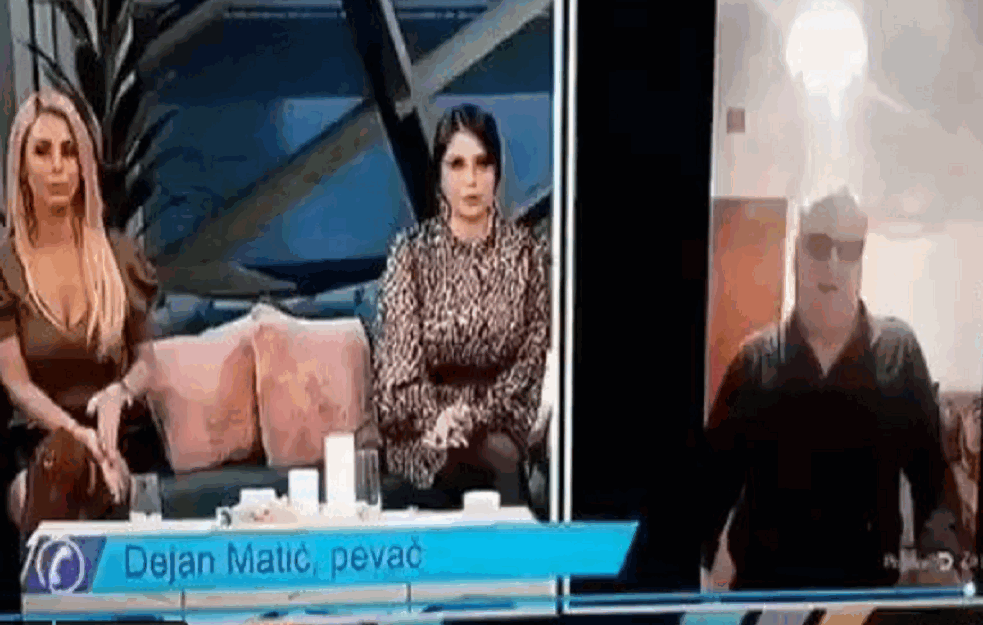 NASTAVAK NOVINARSKE (NE)PROFESIONALNOSTI: Pevač <span style='color:red;'><b>Dejan Matić</b></span> se uključio u emisiju, a ono što je VODITELJKA IZJAVILA sve je šokiralo! (VIDEO)