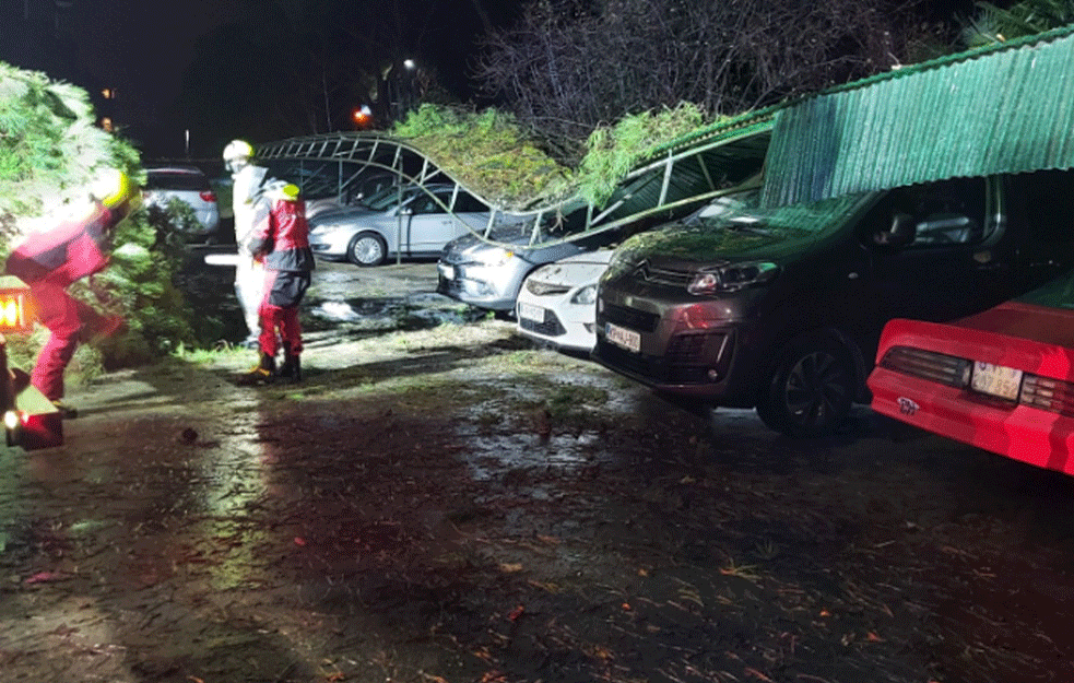 PAKAO U SLOVENIJI: Strahovito nevreme pogodilo Sloveniju, OLUJA ČUPALA DRVEĆA, FORMIRAO SE I TORNADO (VIDEO)