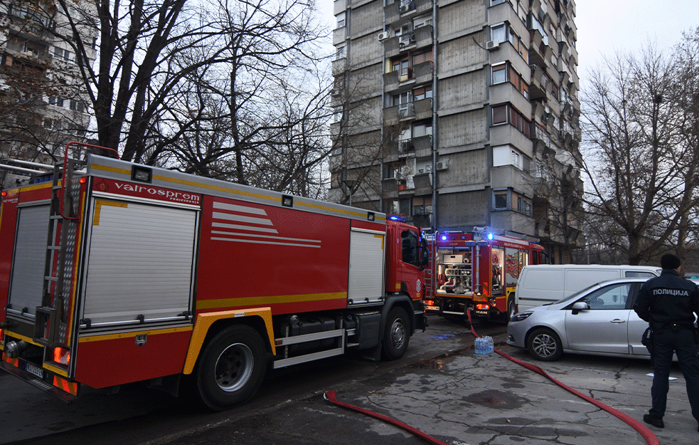 POŽAR U PIROTU: Tri osobe u teškom stanju