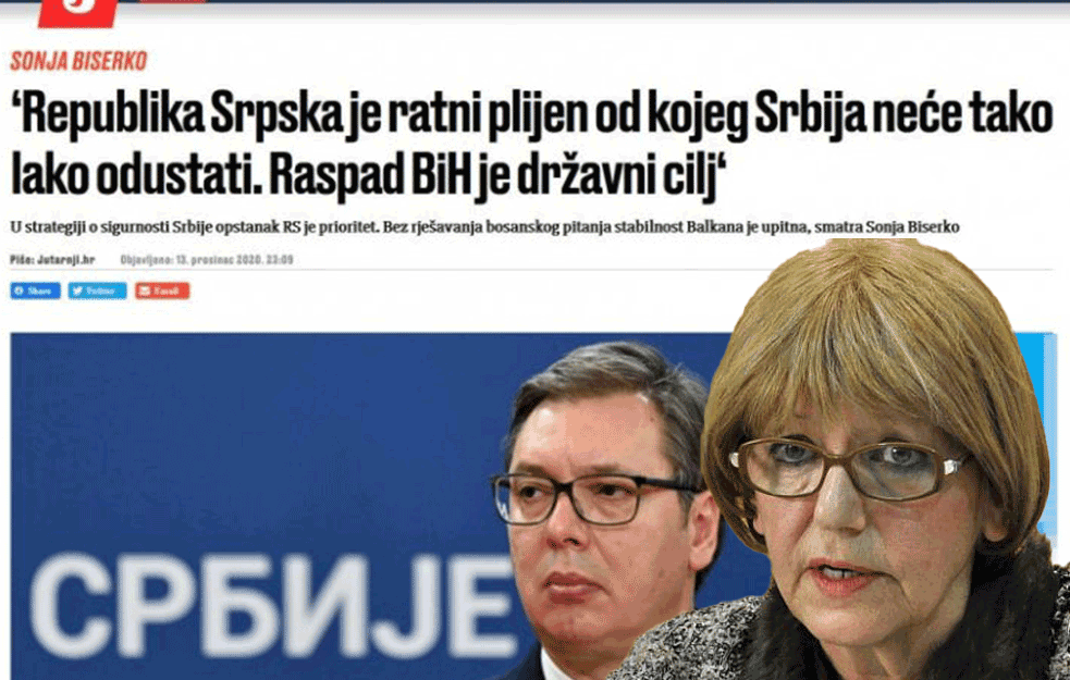 JEZIVA PRETNJA: Radi mira na BALKANU treba SLOMITI uspravnu Srbiju i UKINUTI njen MALIGNI uticaj na Republiku Srpsku 