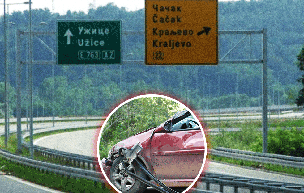 NESREĆA NA PUTU KRALJEVO-ČAČAK: U direktnom sudaru DVA automobila povređeno ŠEST OSOBA 
 
