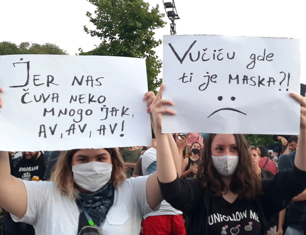 Radovanović: Protesti nisu mogli da utiču na broj preminulih, nemaju veze sa povećanjem novozaraženih (FOTO)