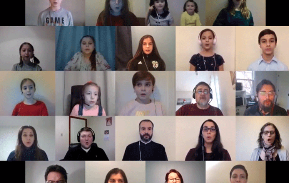 POJTE MU, SRBI! Naši mališani iz Vašingtona otpevali Himnu Svetog Save i rasplakali sve u otadžbini! (VIDEO)