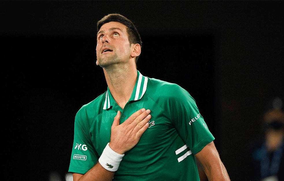NOVAK POSLAO PORUKU: Neću da treniram pred polufinale, mislim da nemapotrebe!