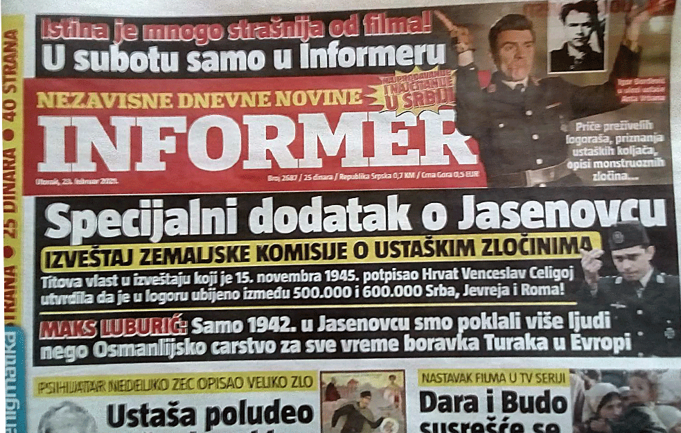 Jasenovac AUSCHWITZ OF THE BALKANS