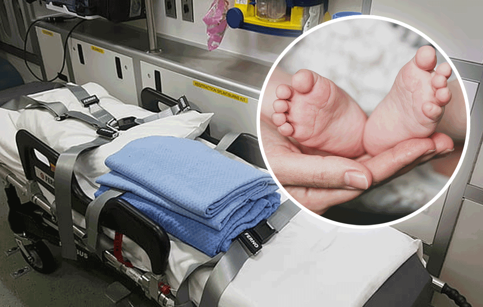 BEBA VIŠE NIJE MOGLA DA ČEKA: Porodila se žena na nosilima Hitne pomoći u Beogradu