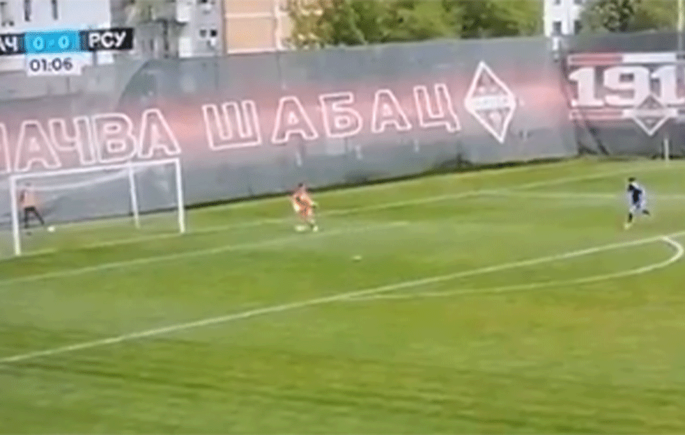 OVAKO NEŠTO ODAVNO NIJE VIĐENO! Autogol Mačve ulazi u anale fudbala u Srbiji! (VIDEO)