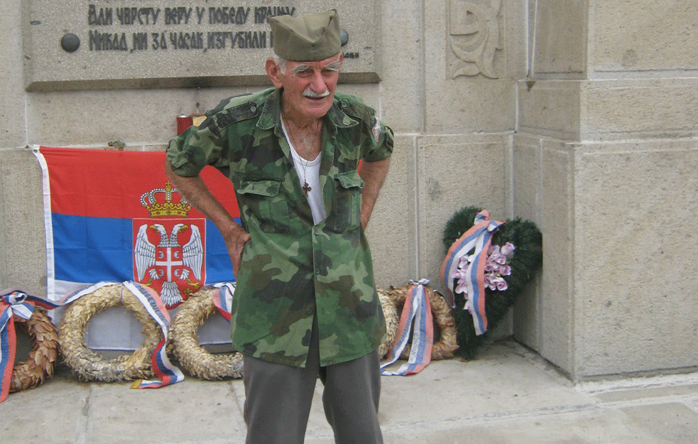 On je čuvar Srpskog vojničkog groblja u Solunu: Čika Đorđe Mihailović napunio 93 godine!