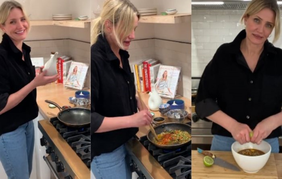 RECEPT KAMERON DIJAZ: Isprobajte omiljeno jelo poznate GLUMICE (VIDEO)