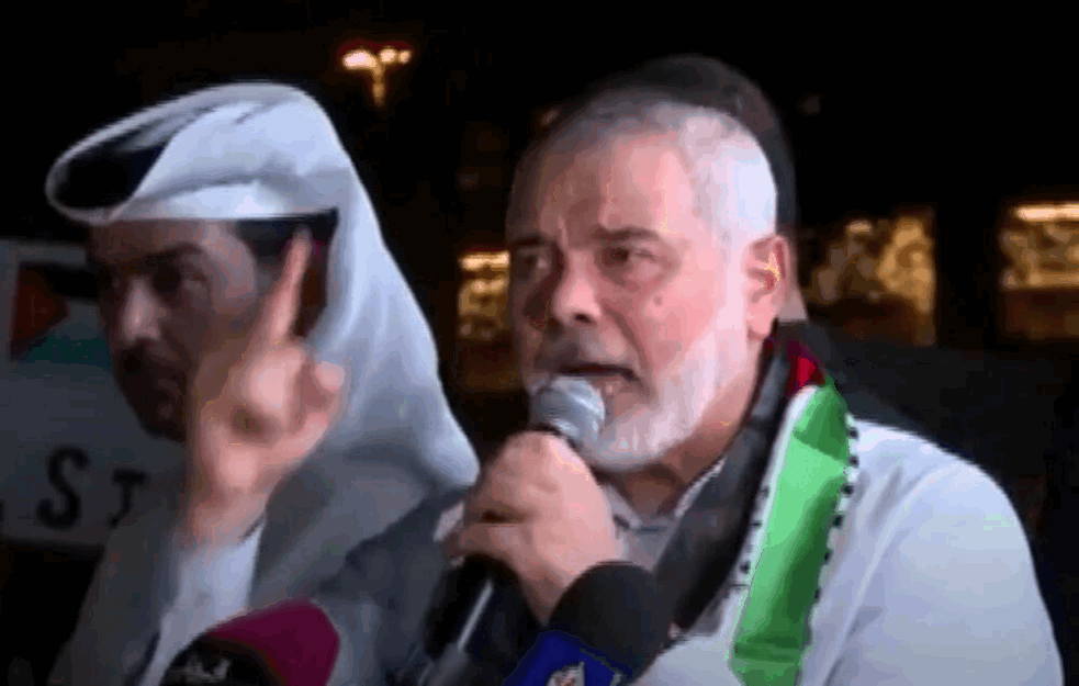 <span style='color:red;'><b>Vođa Hamasa</b></span> uputio OPASNE PRETNJE: Naši borci nisu UPOTREBILI SVU SILU' (VIDEO) 