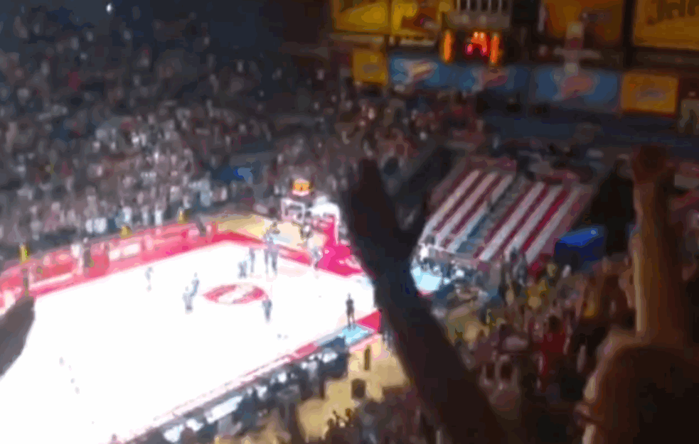 Nestvaran doček za ZVEZDINE IGRAČE: Puna hala NAVIJAČA pozdravila košarkaše (VIDEO)