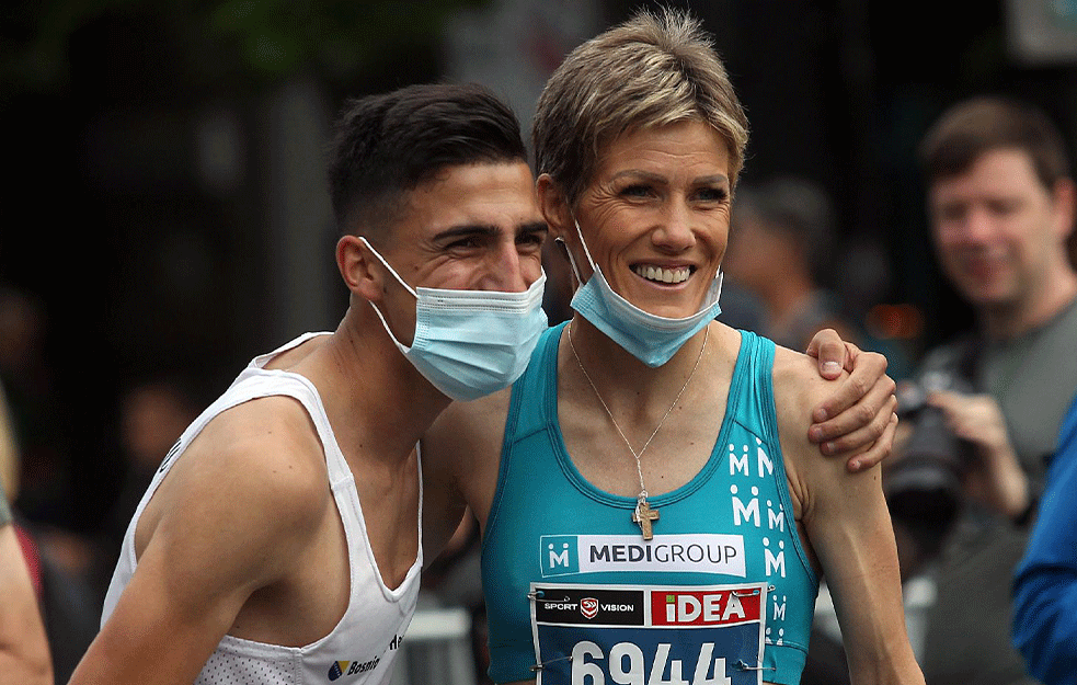 Olivera Jevtić i <span style='color:red;'><b>Milan Mitrović</b></span> osvojili polumaratonsku trku na 34. Beogradskom maratonu: SRPSKI ATLETIČARI POBEDNICI!