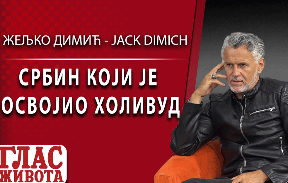 EKSKLUZIVNO ZA GLAS! Džek Dimič, Srbin koji je ZADIVIO Holivud i <span style='color:red;'><b>zvezda filma</b></span> TESLIN NAROD! Ja sam sa Balkana (VIDEO)