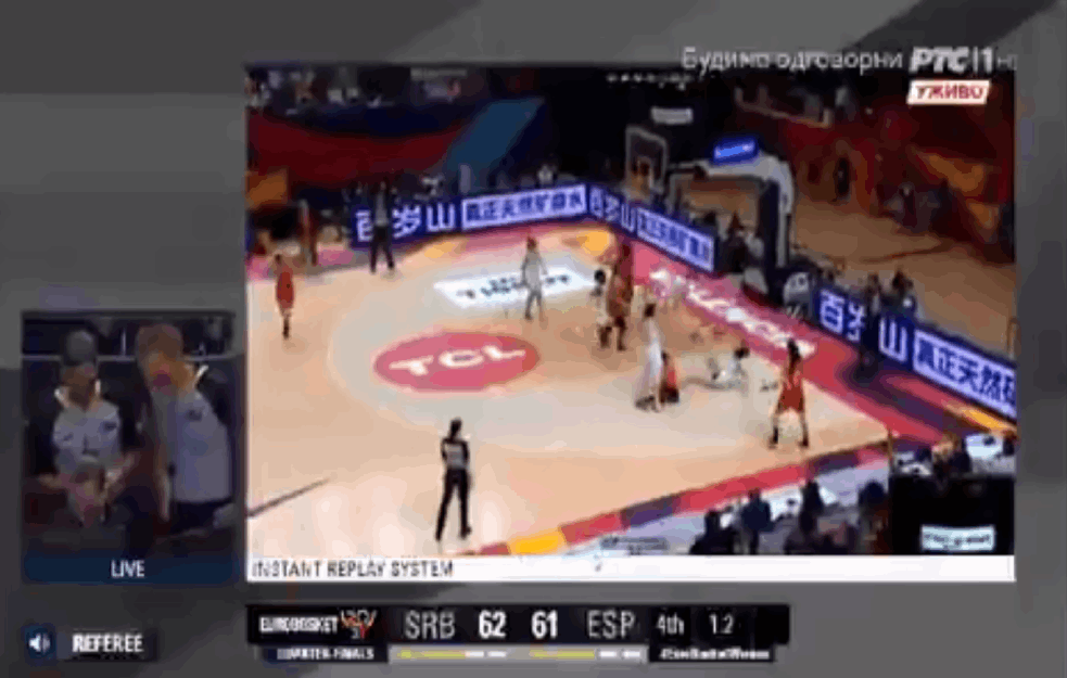 SRAMNI SNIMAK: Sudije POKRALE SRPSKE KOŠARKAŠICE, EVO KAKO SU HTELI DA NAM OTMU POLUFINALE (VIDEO) 