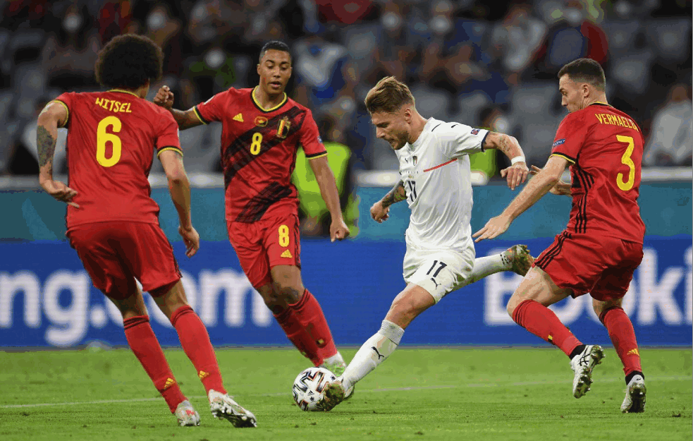 Italija savladala Belgiju i plasirala se u polufinale Evropskog prvenstva! 



