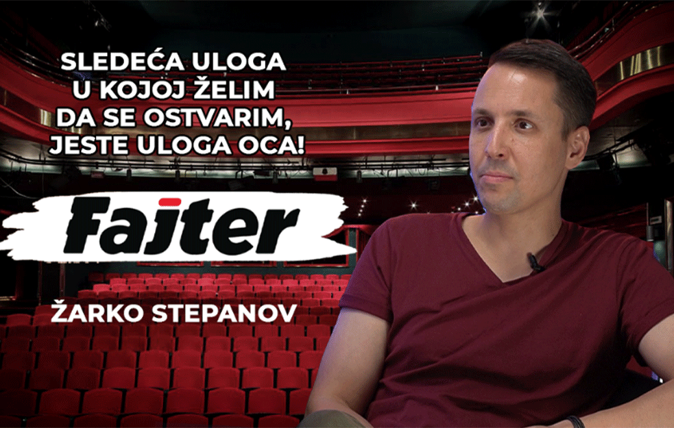 ŽARKO STEPANOV: Sledeća uloga u kojoj želim da se ostvarim je <span style='color:red;'><b>uloga oca</b></span> (VIDEO)
