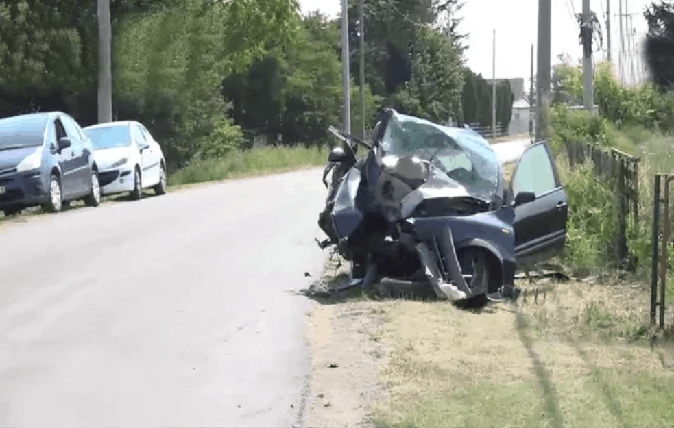 KOD BOGATIĆA POGINUO MUŠKARAC: Sleteo s puta, pa se zakucao direktno u električni stub (FOTO)