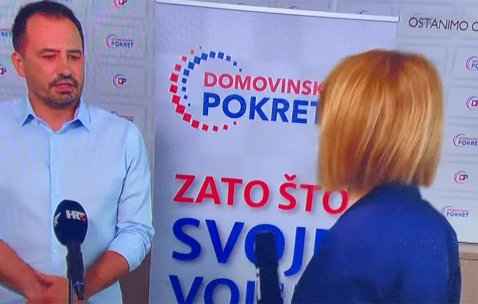 Novinarki <span style='color:red;'><b>HRT</b></span>-a pozlilo usred intervjua: Nestala iz kadra, a onda se začuo udarac! (VIDEO)