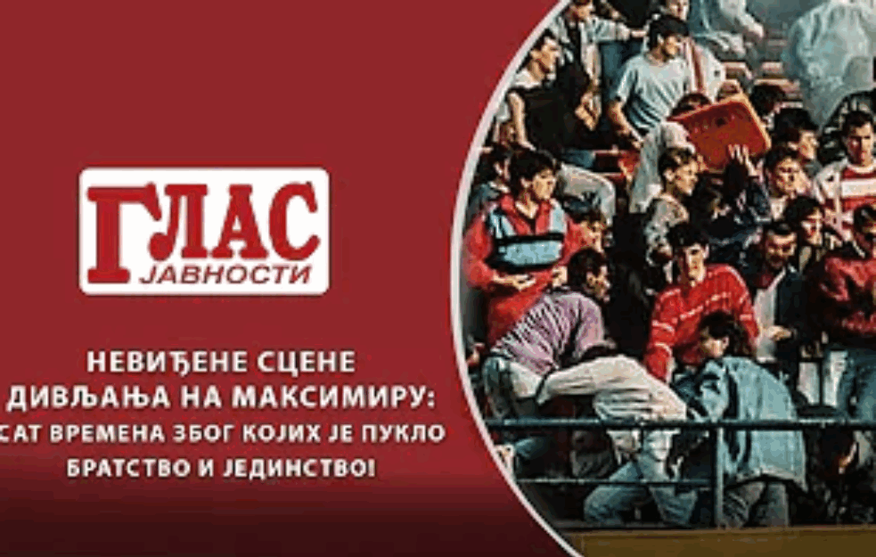 NEVIĐENE SCENE DIVLJANJA NA MAKSIMIRU: SAT VREMENA ZBOG KOJIH JE PUKLO <span style='color:red;'><b>BRATSTVO I JEDINSTVO</b></span>! (VIDEO)