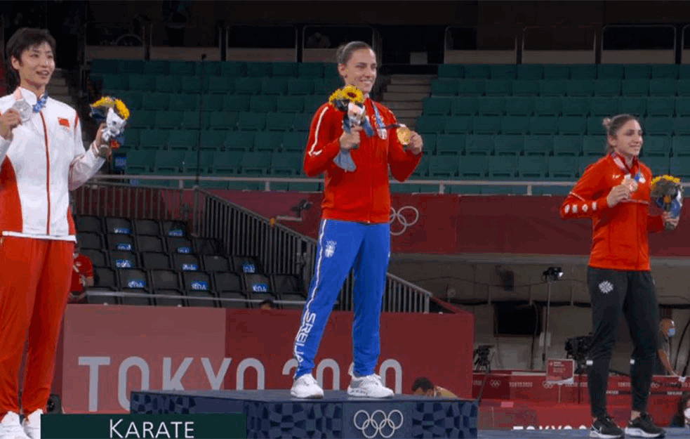 JOVANA, ZLATO NAŠE! Srbija ima olimpijsku šampionku u karateu!