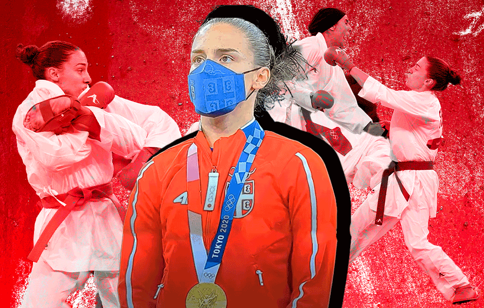 JOVANA, ZLATO NAŠE! Srbija ima olimpijsku šampionku u <span style='color:red;'><b>karate</b></span>u!