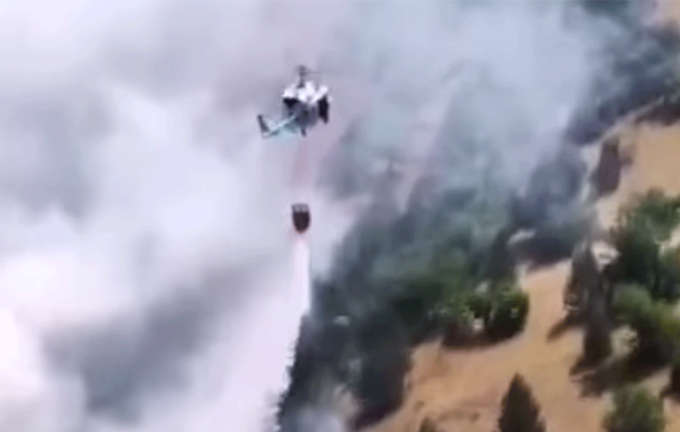 Helikopterska jedinica srpske policije na ostrvu Evija se NE ODMARA NI MINUT! (VIDEO)
