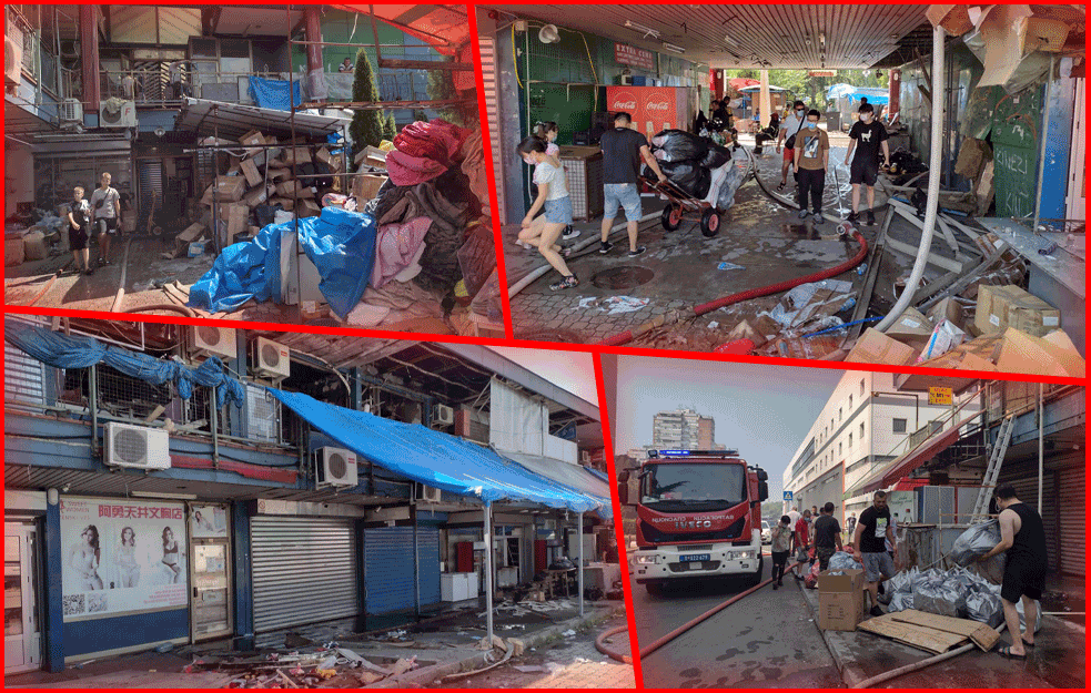 'GLAS' USRED GROTLA! TUGA! ZGARIŠTE U BLOKU 70! Vatra PROGUTALA GORNJI NIVO, roba uništena, pliva u vodi i gareži! (VIDEO+FOTO) 
