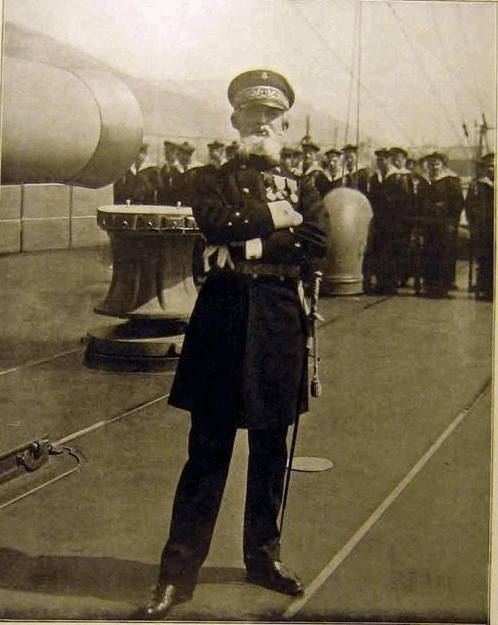 Admiral Emil Geprat na brodu (Foto: Wikimedija/Javno dobro)