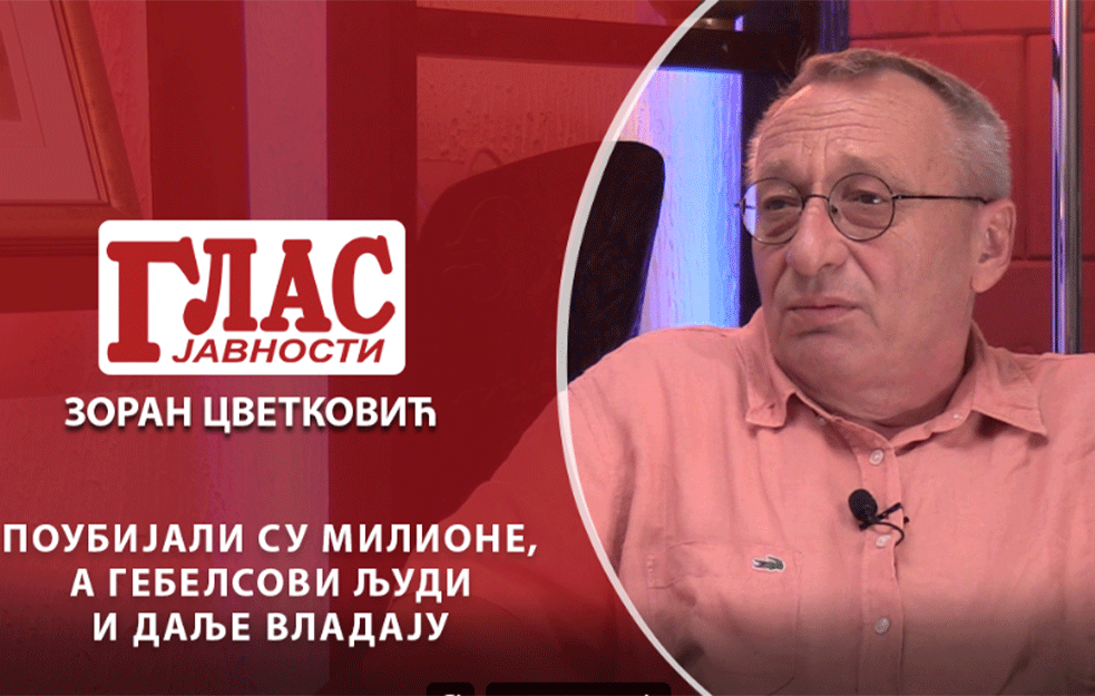 Advokat ZORAN <span style='color:red;'><b>CVETKOVIĆ</b></span>: Zavesti do FANATIZMA i SAMOŽRTVOVANJA  jedan ceo narod je ĐAVOLSKA VEŠTINA! (VIDEO)