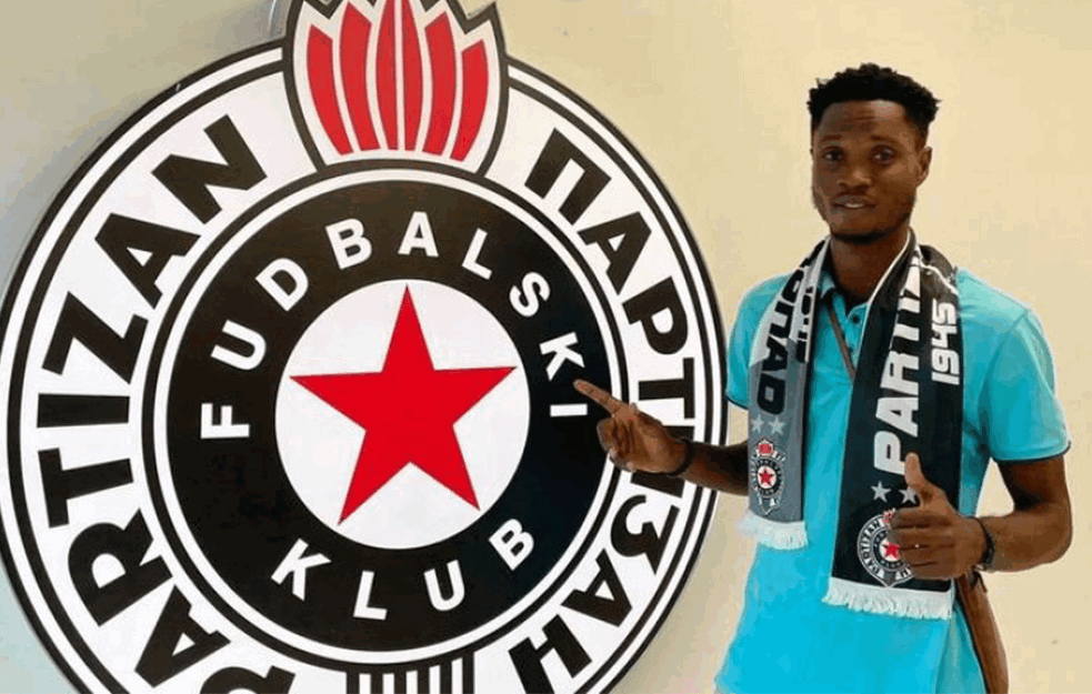 NOVI NAPADAČ U HUMSKOJ: Partizan doveo Agie<span style='color:red;'><b>manga</b></span> iz Gane