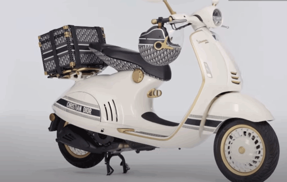 DVOTOČKAŠ ZA DAME: <span style='color:red;'><b>Vespa</b></span> 946 by Christian Dior