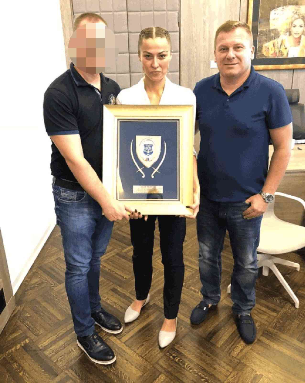 Dijana Hrkalović sa Srđanom Jovanovićem