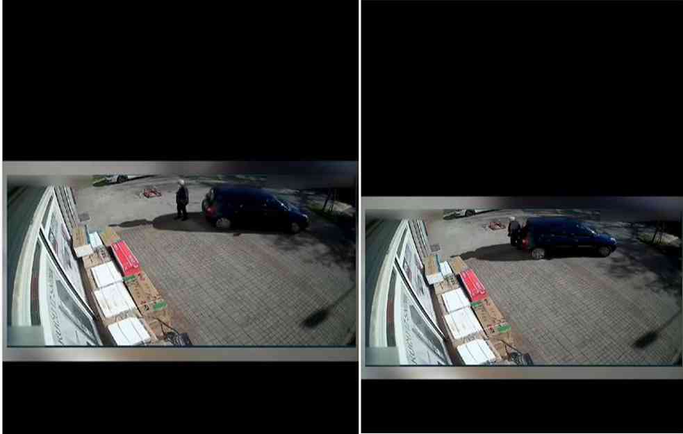 ŽENA NE ČUJE, VOZAČ NE VIDI! Nesvakidašnja nesreća na parkingu u Obrenovcu (UZNEMIRUJUĆI VIDEO)