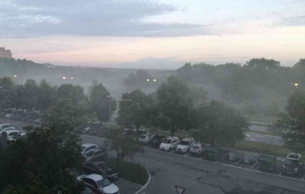 OPREZ! VAZDUH U BEOGRADU ZAGAĐEN, visoke vrednosti PM čestica ovog jutra u prestonici