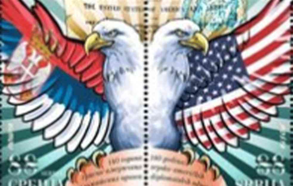 Prigodna poštanska marka u čast 140 godina diplomatskih odnosa Srbije i SAD - poklon za Bajdena! (FOTO+VIDEO)